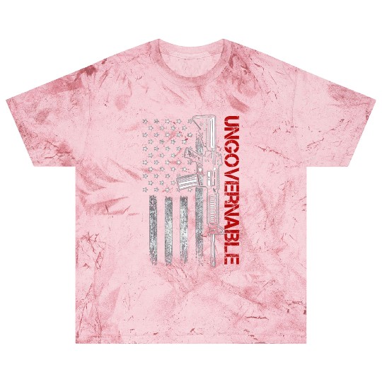 Ungovernable Become Ungovernable American USA FLag Blast T Shirts