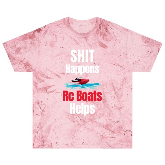Shit Happens RC Boats Helps Captain Airboat Blast T Shirts