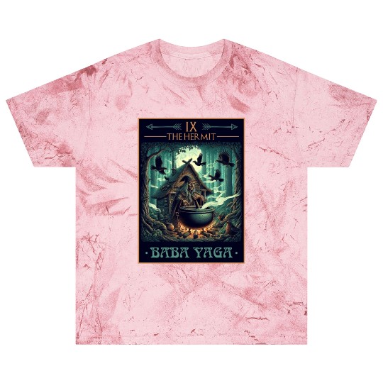 Baba Yaga The Hermit Tarot Card Pagan Witch Blast T Shirts