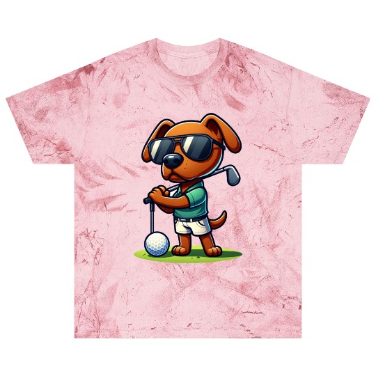 Rhodesian Ridgeback Golfer Golf Course Dog Owner Blast T Shirts