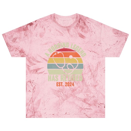 Retired Nurse 2024 Blast T Shirts, Funny Retired Nurse