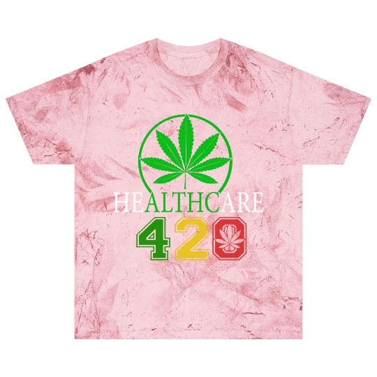 Silly 420 Healthy Herb Weed Marijuana Design Blast T Shirts