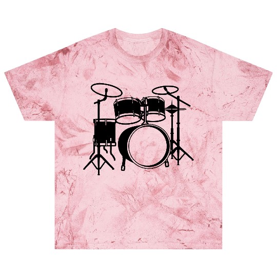 Drum kit logo for drummer Blast T Shirts