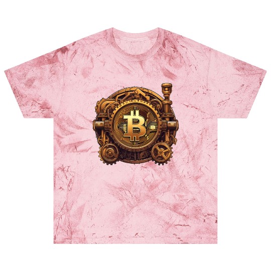 Steampunk Bitcoin Digital Currency Crypto Coin Blast T Shirts