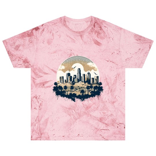 Los Angeles - City of Angels Blast T Shirts