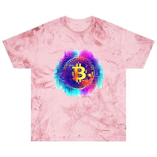 Vaporwave Bitcoin Digital Currency Coin Crypto Tra Blast T Shirts