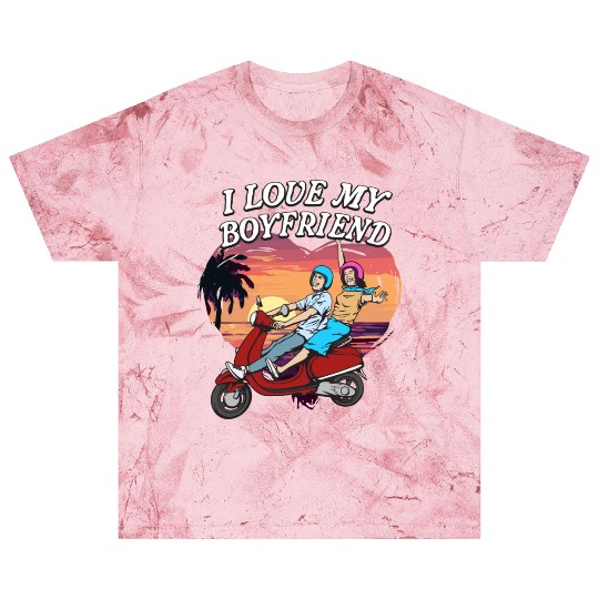 I Love My Boyfriend Funny Valentines Day Humor Blast T Shirts