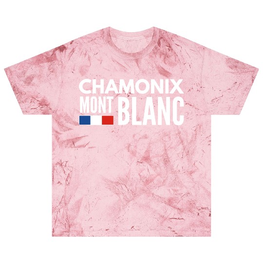 Mont blanc chamonix french alps Alien on snowboard Blast T Shirts