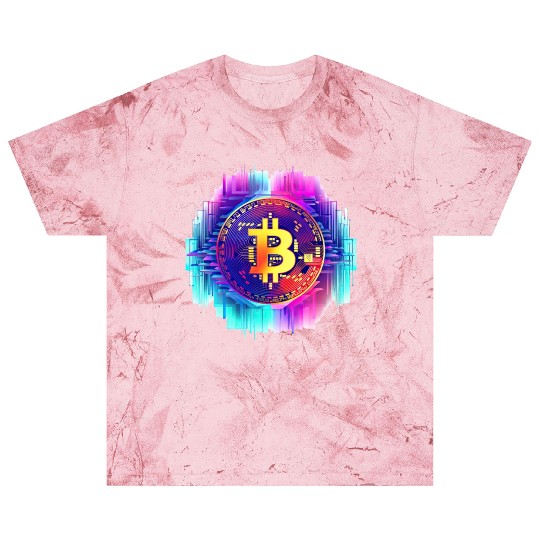 Vaporwave Bitcoin Digital Currency Coin Crypto Tra Blast T Shirts