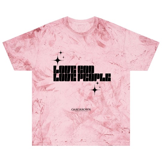 Love God, Love People Blast T Shirts