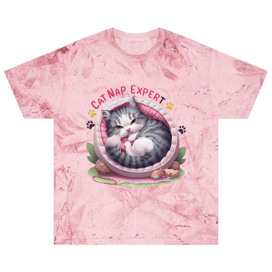 Cat Nap Expert - Funny Cat Outfit! Blast T Shirts