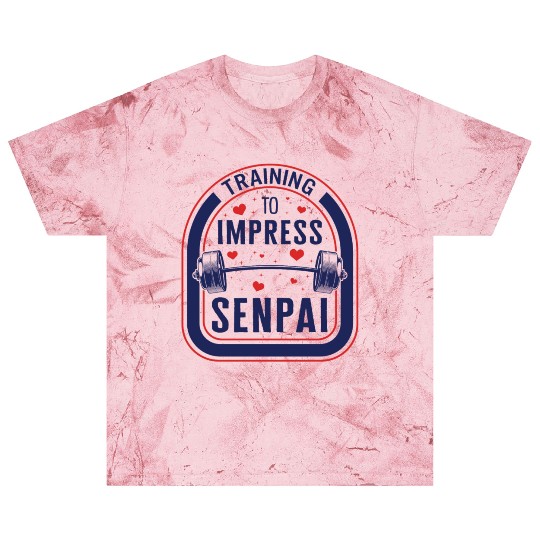 Training To Impress Senpai Gym Anime Blast T Shirts