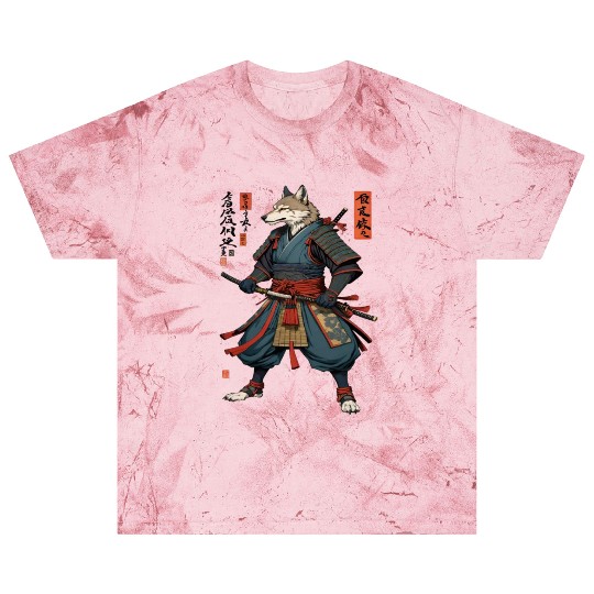 Samurai wolf Blast T Shirts