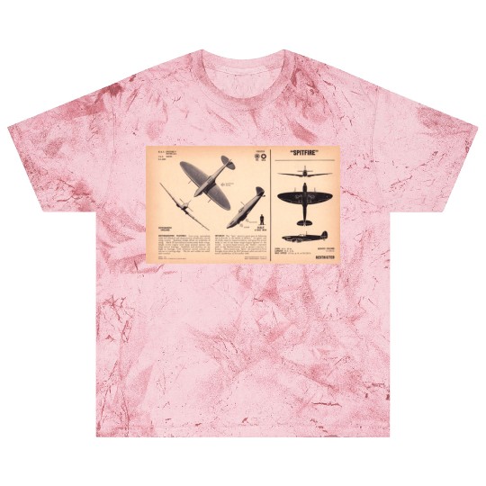 Spitfire Recognition Sheet Blast T Shirts