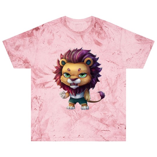Cute And Majestic Chibi Lion Blast T Shirts