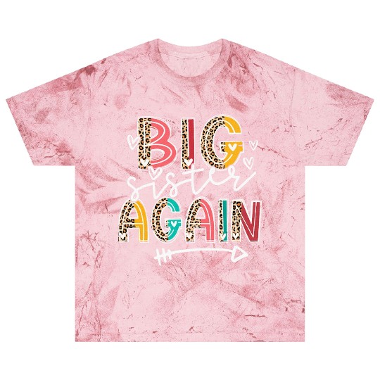 Big Sister Again Soon To Be Sis Announcement Blast T Shirts