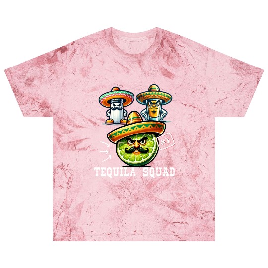 Cinco De Mayo Fiesta Tequila Squad Lime Number One Blast T Shirts