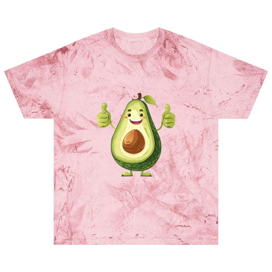 Happy Avocado Thumbs Up Fun Expression Blast T Shirts