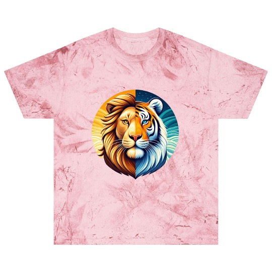 Lion Tiger Blast T Shirts