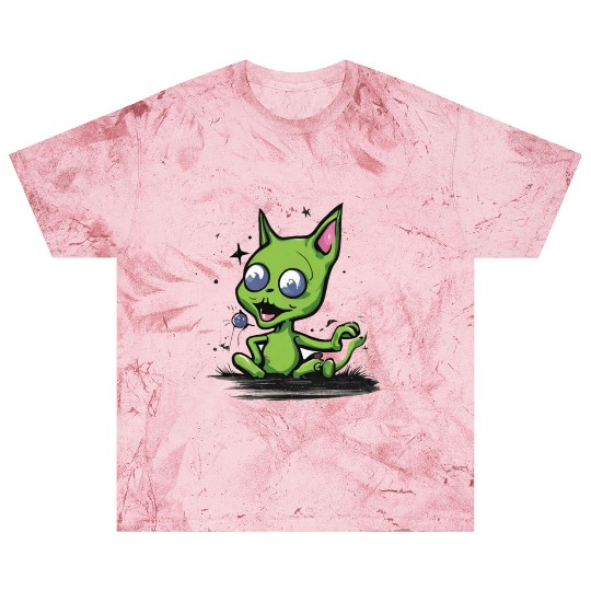 Alien Cat Blast T Shirts