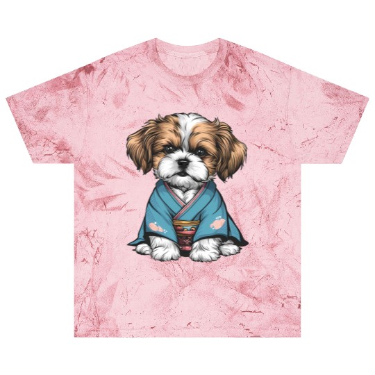 Shih Tzu In Kimono Blast T Shirts