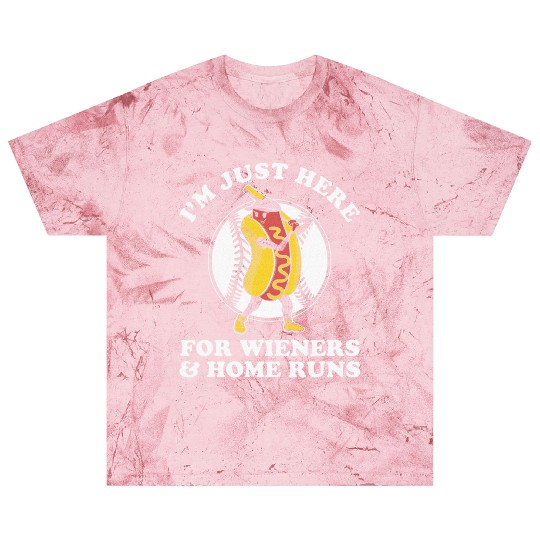 Baseball Design for Women Men Wieners Home Runs Blast T Shirts