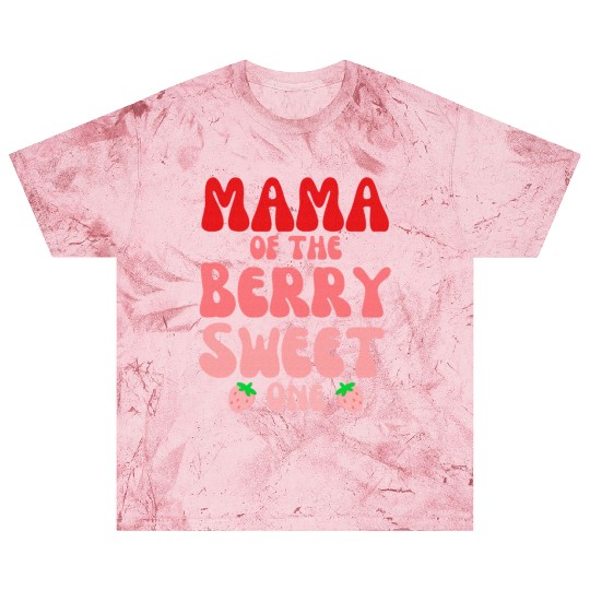 Mama Of The Berry Sweet One Strawberry birthday Blast T Shirts