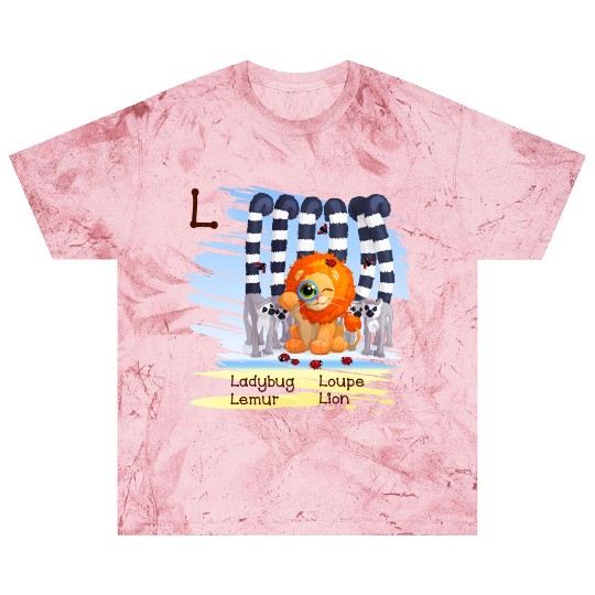 L Alphabet Ladybug Loupe Lemur Lion Blast T Shirts