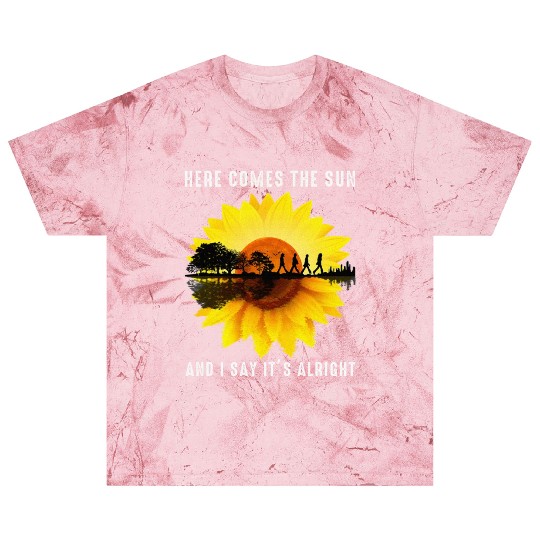 Here Comes The Sun And I Say It s Alright Guitar Blast T Shirts
