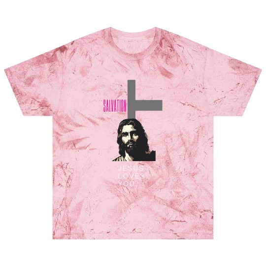 Jesus loves you crewneck. Blast T Shirts