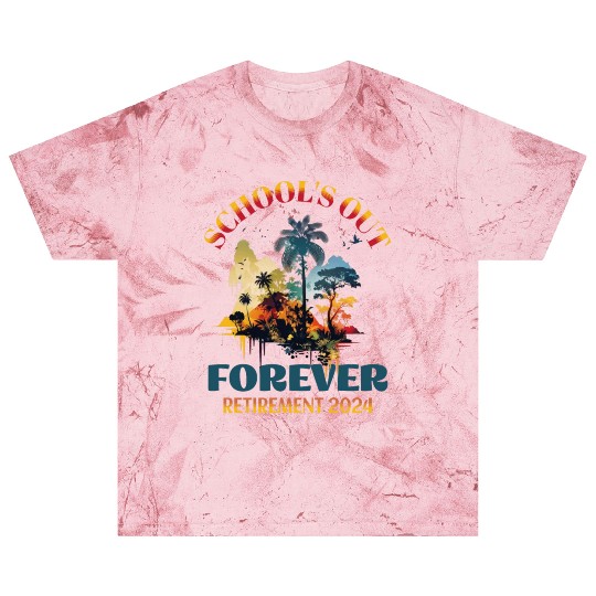 School's Out Forever Teacher Retirement 2024 Blast T Shirts