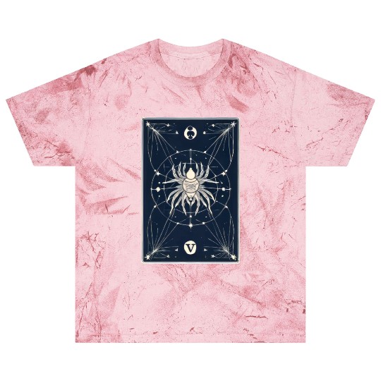 Spider Tarot Card Reader Astrology Occult Blast T Shirts