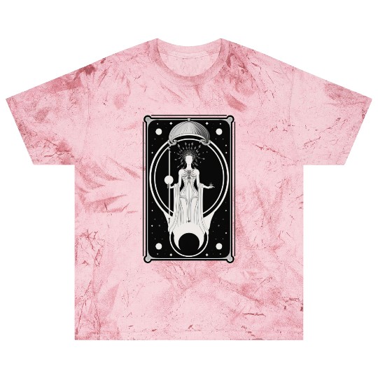 Crescent Moon Tarot Card Astrology Occult Blast T Shirts