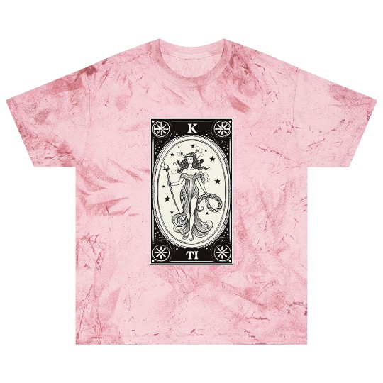 Themis Tarot Card Astrology Occult Mystical Blast T Shirts