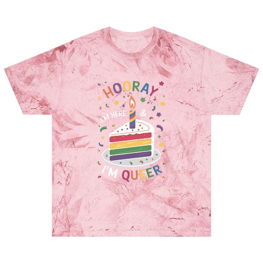 Birthgay Gay Pride Flag Pride Month Equal Rights Blast T Shirts