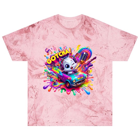 Galactic Vibes: Plosion of Splashes - GoTcha! Blast T Shirts