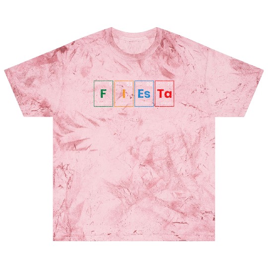 Fiesta Science Teacher Student Periodic Table Blast T Shirts