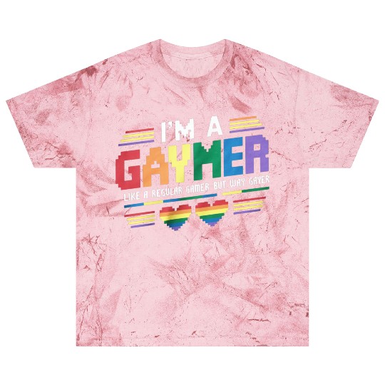Gaymer Like A Regular Gamer But Way Gayer Gamer Blast T Shirts