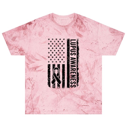 Lupus We Wear Purple for Lupus Awareness Blast T Shirts