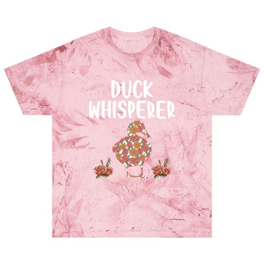 Duck Whisperer Flower Farming Farm Animal Farmer Blast T Shirts