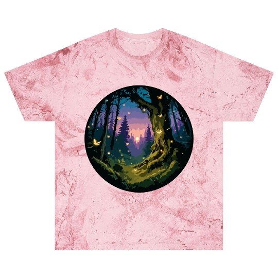 Enchanted Forest: Mystical Twilight Blast T Shirts