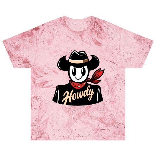 Howdy Blast T Shirts - Classic Fit, Short Sleeve