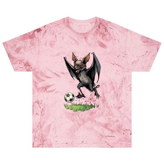Fledermaus Bat Fußball Soccer Ball Bats Blast T Shirts