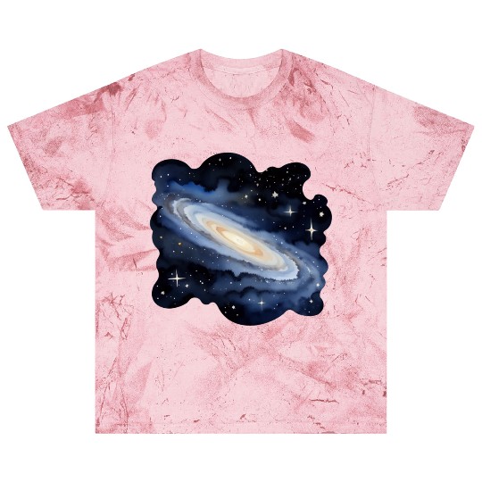 Watercolor Milky Way Blast T Shirts