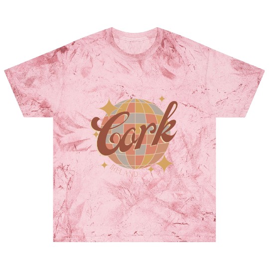 Cork City Ireland Retro Vintage Disco ball design Blast T Shirts