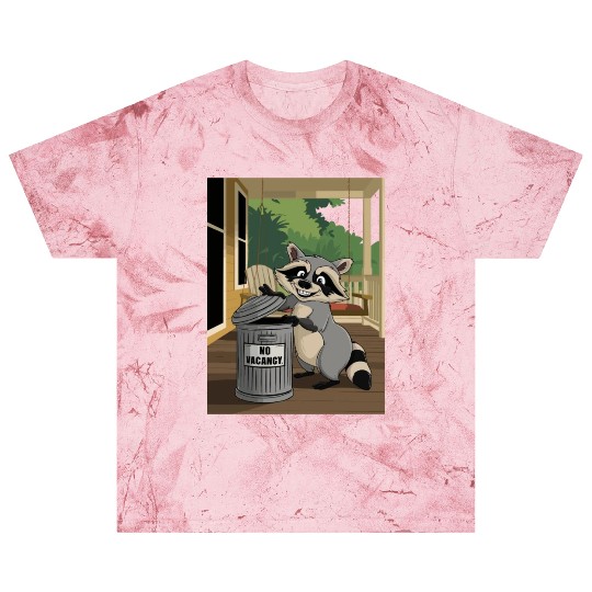 Racoon Trash Panda Metal Trash Can No Vacancy Blast T Shirts