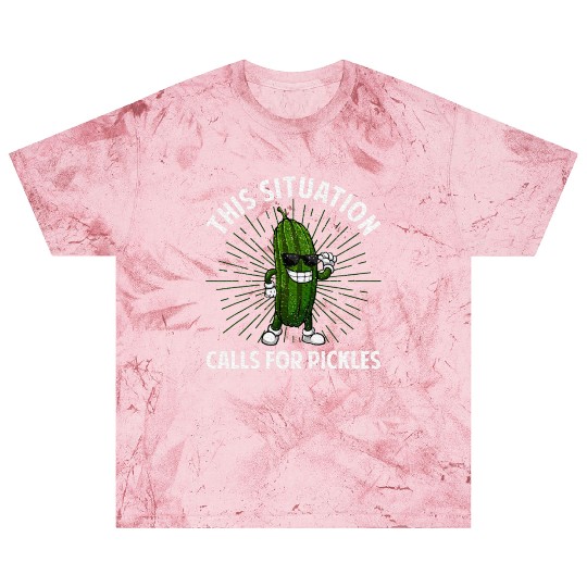 Pickle Design Cucumber Dill Pickle Lover Blast T Shirts