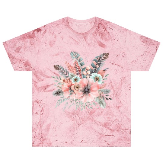 Pastel Boho Clipart - Soft Tone Bohemian Designs, Blast T Shirts