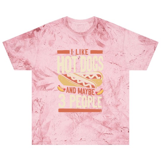 Hot Dog Adult I Like Hot Dogs And Blast T Shirts