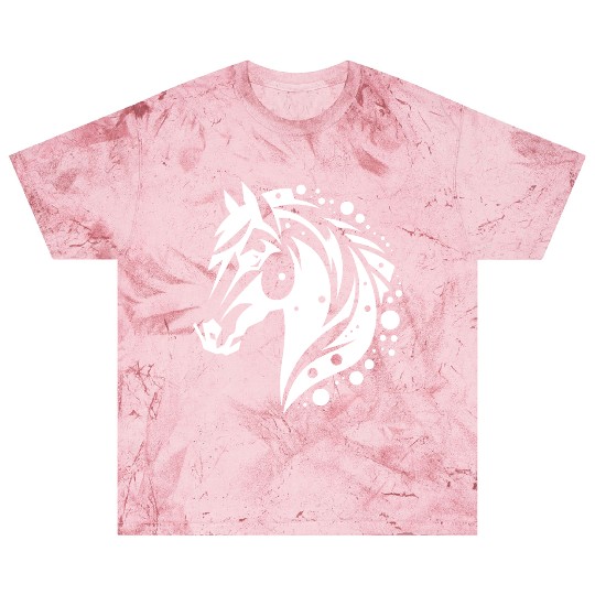 Horse Head Vintage Tribal Portrait Pony Tattoo Blast T Shirts